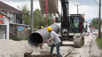 Düzce'de içme suyu altyapısına 41 kilometre hat döşendi