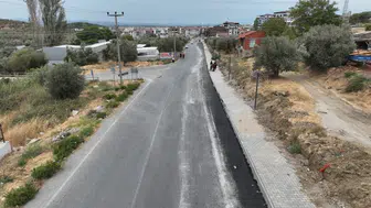 Edremit’te öğrencilerin ulaşımını kolaylaştıran altyapı çalışmaları tamamlandı