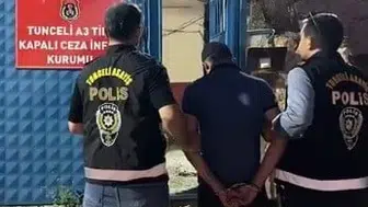 Tunceli'de 14 yıl hapis cezası bulunan zanlı yakalandı