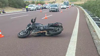 Bursa'da motosiklet kazası: sürücü yaşamını yitirdi