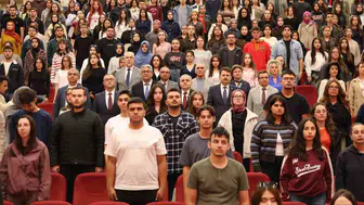 Erciyes Üniversitesi'nde yeni öğrencilere tanışma programı düzenlendi