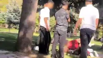 Malatya'da bir gencin park saldırısına uğraması gündem oldu