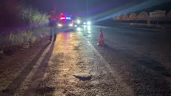 Tavşanlı’da trafik kazası: motosiklet ve kamyonet çarpıştı