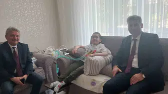 Beyşehir'de evde eğitim gören öğrencilere ilgi devam ediyor
