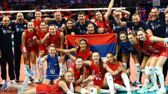 Sırbistan, CEV Avrupa Şampiyonası'nda bronz madalyayı elde etti