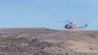 Koyun Adası’nda sıkışan 2 kişi helikopterle kurtarıldı
