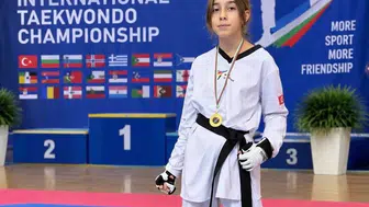 Bilecikli sporcu Zeynep Acar Dupnıtsa Open’da şampiyon oldu
