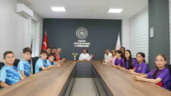 Kayseri kız masa tenisi takımı, Türkiye şampiyonu olarak döndü