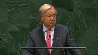 BM Genel Sekreteri Antonio Guterres, Genel Kurul'a son hitabını gerçekleştirdi