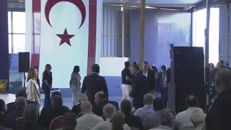 KKTC Başbakanı Üstel, Güzelyurt soğuk hava deposunun açılışında önemli mesajlar verdi