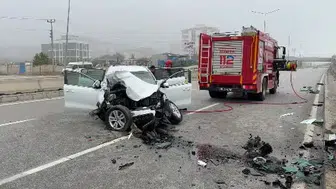 Samsun'daki trafik kazasında bir can kaybı, üç yaralı