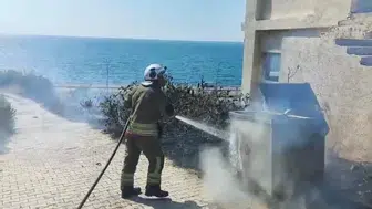 Hatay'da otluk alan yangını kısa sürede söndürüldü
