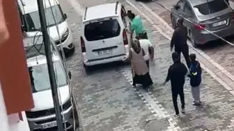 Esenyurt’ta eski koca olay çıkardı, ailesi tekme tokat kovaladı