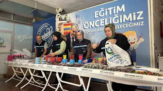 Çayırova'da ihtiyaç sahibi öğrenciler için kırtasiye yardımı başlatıldı