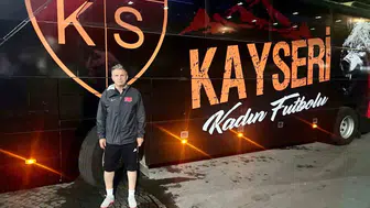 Kayseri Kadın FK'ya deplasmanlar için yeni otobüs alındı