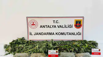 Alanya'da düzenlenen uyuşturucu operasyonunda çok sayıda yasa dışı madde ele geçirildi
