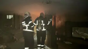 Karabük'te apartmanda yangın: 2 kişi hastaneye kaldırıldı