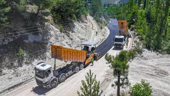 Denizli'de yollar modernleşiyor: Elmalı Mahallesi yolu tamamen yenilendi