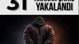 Ardahan'da aranan 31 şüpheli gözaltına alındı