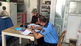 Germencik'te sanayi sitesi denetimleri sürüyor