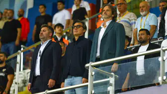 Vincenzo Montella, stadyumda Kasımpaşa - Konyaspor maçını izledi