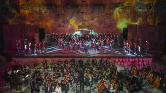 Carmina Burana, Aspendos Antik Tiyatrosu'nda sanatseverlerle buluştu