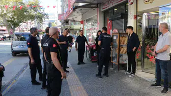 Edremit’te kaldırımlarda denetim: Zabıta ekipleri işgallere son verdi