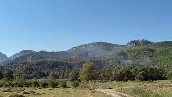 Serik'teki yangın kontrol altına alındı, soğutma çalışmaları devam ediyor