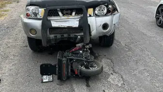 Karapınar'da motosiklet ve pikap çarpıştı: 1 yaralı