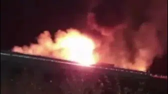 Polatlı'da seyir halindeki tırda yangın paniği