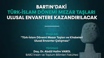 Bartın'daki Türk-İslam mezar taşları geleceğe taşınacak