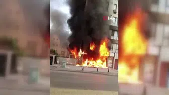 Pendik'teki iş yeri yangını korkuttu, maddi hasar büyük