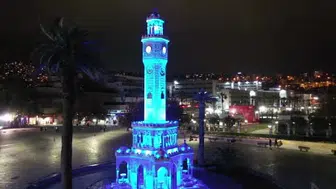 İzmir’in simgesi saat kulesi 125 yıldır zamanın tanığı