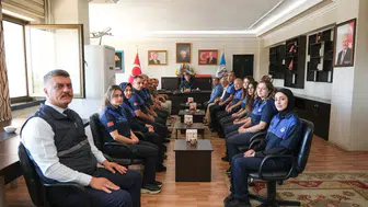 Erzincan belediye başkanı Aksun, zabıta personeli ile buluştu