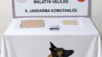 Battalgazi'de jandarmadan uyuşturucu operasyonu: 1 kilo 80 gram metamfetamin ele geçirildi