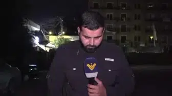 Canlı yayında İsrail hava saldırısına uğrayan Lübnanlı muhabir hastaneye kaldırıldı