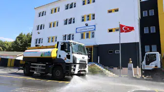 Küçükçekmece'deki okullar yeni döneme bütünüyle hazırlanıyor