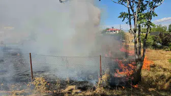 Bingöl’de otluk alanda yangın kontrol altına alındı