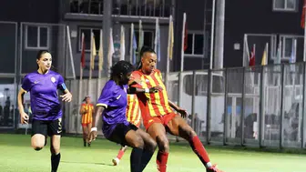 Kayseri kadın futbol kulübü sezondaki ilk mağlubiyetini yaşadı