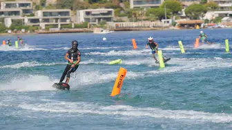 Bodrum'da su jeti ve motosurf heyecanı yaşandı