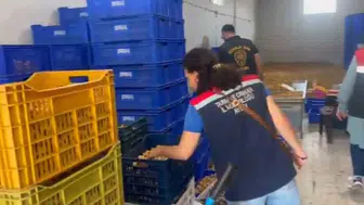 Köşk'te 20 milyon TL değerinde 25 ton etiketsiz kuru incir ele geçirildi