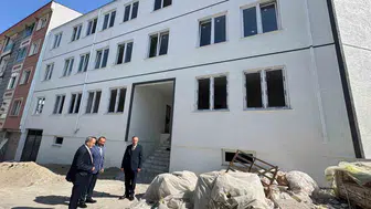 Susurluk'ta yeni bir Kur'an kursu inşaatı sürüyor