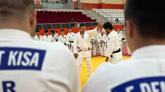 Bilecik'te 58 judocu, Dan sınavında başarılı olmak için mücadele etti