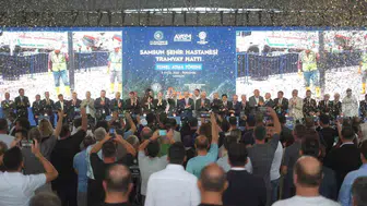 Samsun şehir hastanesi tramvay hattının temeli atıldı