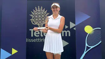 Berfu Cengiz, Türk Telekom Ankara Open’da şampiyon oldu