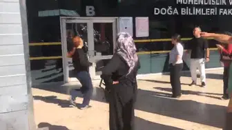 Kapıya 1 saniye kala yetişemeyen genç kızın sınav hayali suya düştü