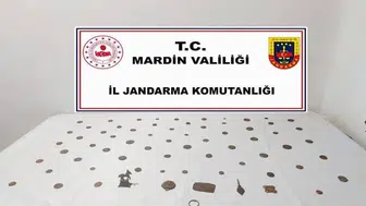 Mardin’de tarihi eser kaçakçılığı operasyonunda 4 şüpheli yakalandı