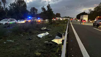 Anadolu Otoyolu’nda otomobil devrildi: 1 ölü, 4 yaralı