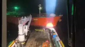 Marmara Adası'nda tanker, makine arızası nedeniyle yardıma ihtiyaç duydu