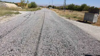 Eğin Mahallesi’nde yol çalışmaları hız kesmeden devam ediyor